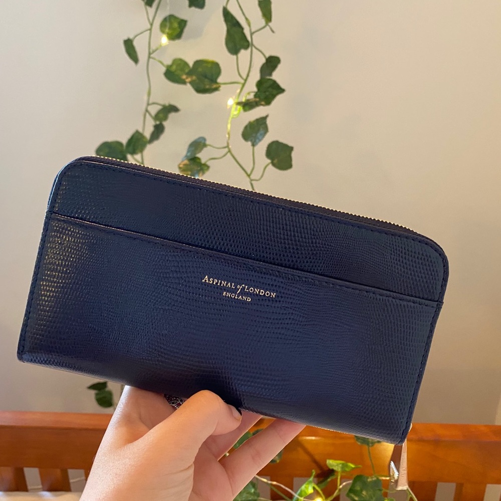 Aspinal Continental Clutch Zip Wallet